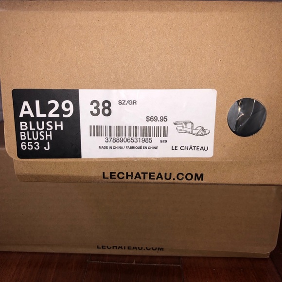 Blush Strapy Sandals - Picture 5 of 6